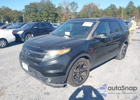 2015 Ford Explorer Sport из США, поврежденный, VIN 1FM5K8GT7FGA44149